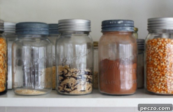 Jars+on+shelf