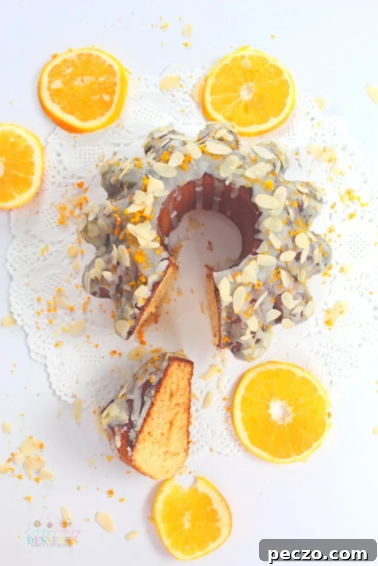 Moist Honey Bundt Cake